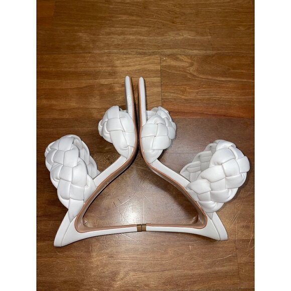 Alias Mae High Heels Isla Mules in Bone 38 7 - Picture 9 of 16